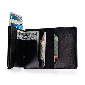 Metal Credit Card Holder Automatic  Wallet