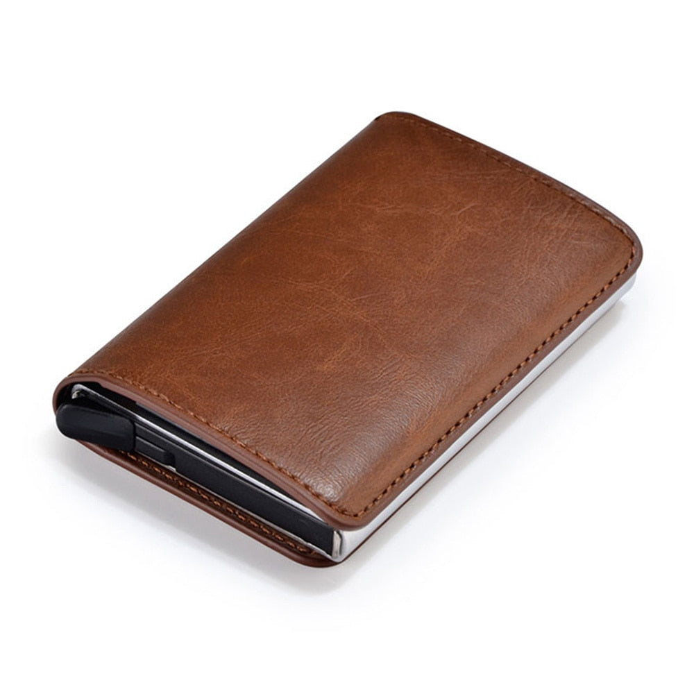 Metal Credit Card Holder Automatic  Wallet