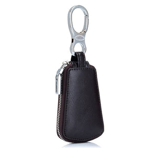 Car Key Holder Wallet Genuine Leather